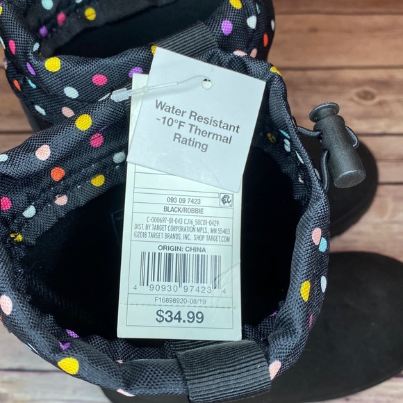 NWT Cat & Jack Girls Winter Boots - Picture 2 of 4